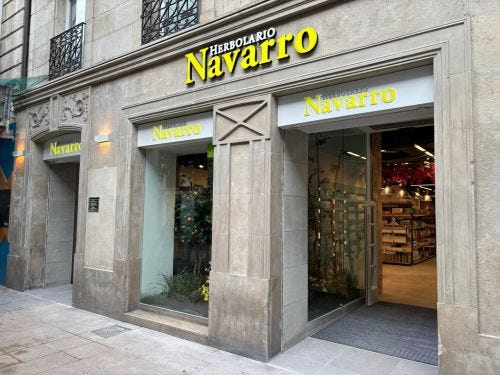 Tienda Herbolario Navarro Vitoria
